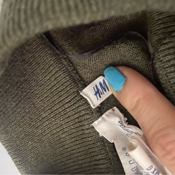 H&M Label of Graded Goods | Women’s Winter Dark Green Long Sleeve top - Picture 4 of 12